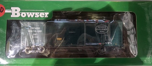 Carro de carga Bowser 42454 HO Ontario Northland 40' de acero de una sola puerta #90998 | Zustand: New