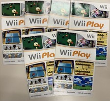 Wii Play Manual Only