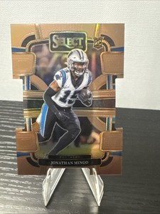 2023 Panini Select Concourse Jonathan Mingo #16 Copper Prizm Die-Cut /299 (RC)
