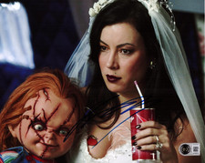 Jennifer Tilly Signed 8x10 Photo Bride of Chucky Authentic Autograph Beckett