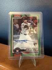 2026 Topps Series 1 Jacob Melton Rookie Real One On-Card Auto Green Foil #/99