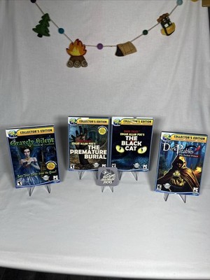 Gravely Silent: House of Deadlock -- Collector's Edition (PC, 2011) Lot Of 4 Mix
