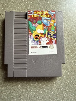 Krusty's Fun House (Nintendo Entertainment System, 1992) NES