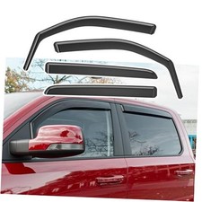 Side Window Visor Deflector Compatible with 2019-2025 Dodge Ram 1500 Crew Cab