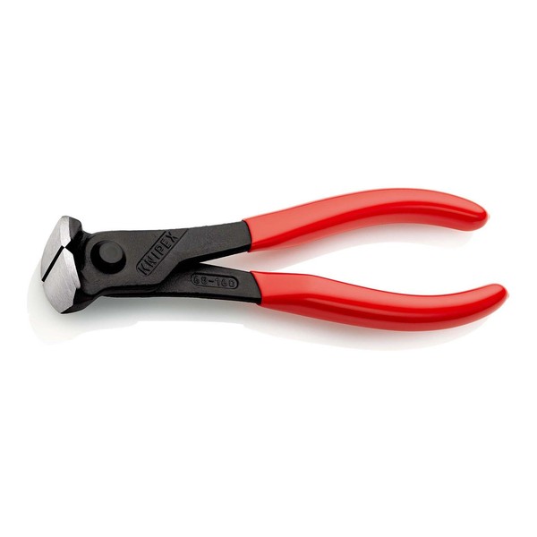 Knipex 68 01 160 Vornschneider Mit Kunststoff üBerzogen Schwarz Atramentiert 160-image