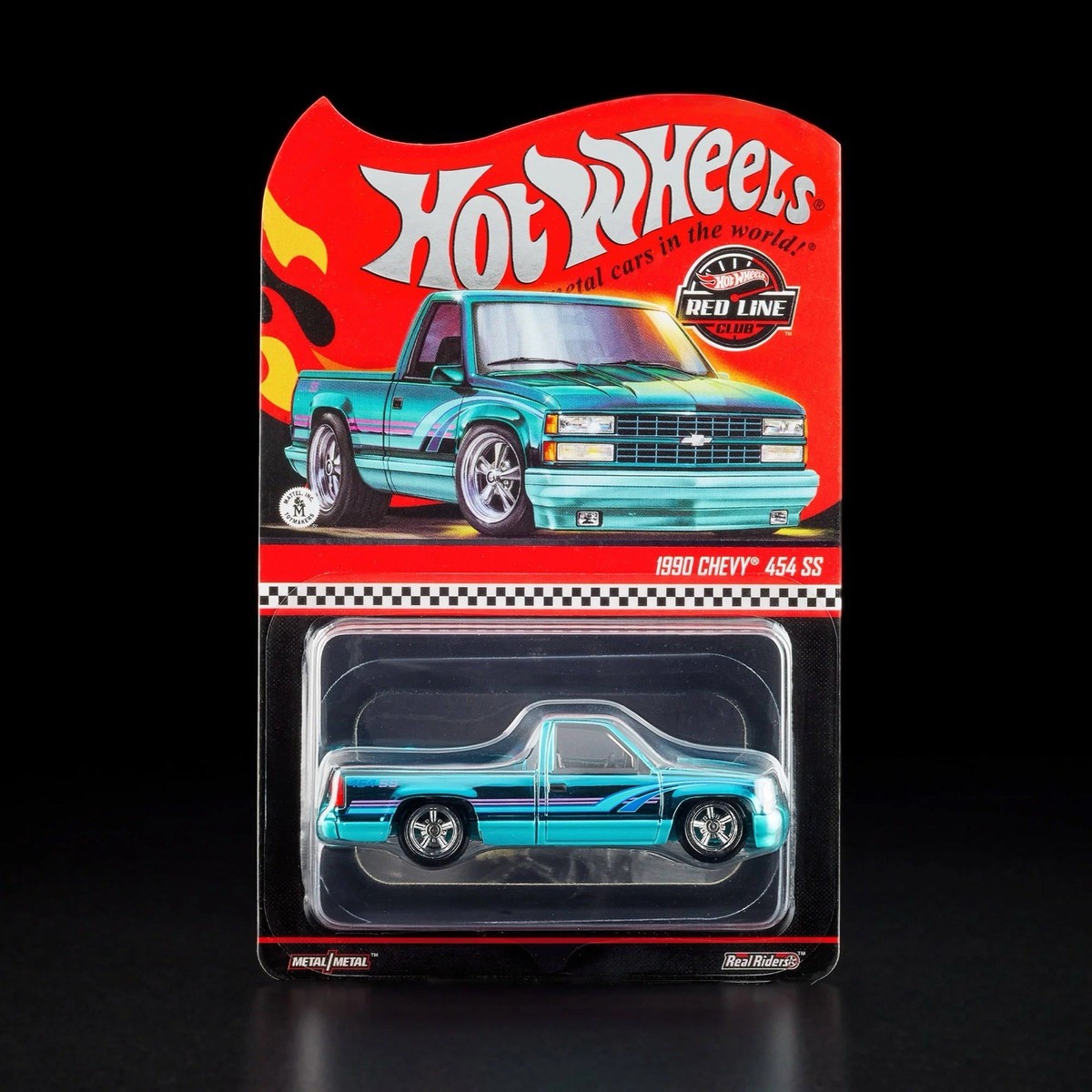 Hot Wheels 2025 RLC Chevy 454 SS Teal Red Line Club In Hand Ready