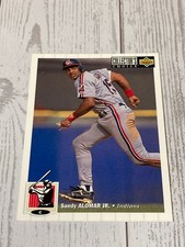1993 Upper Deck Collector's Choice Sandy Alomar Jr Cleveland Indians 34 Baseball
