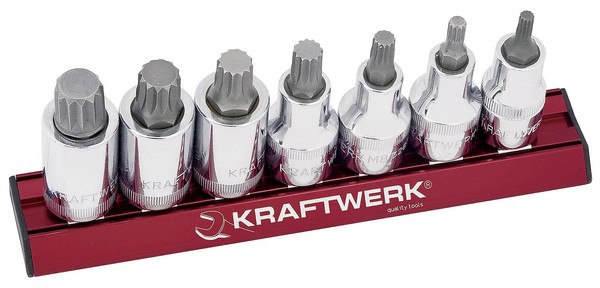 7-Teilig Xzn-Bit-Stecknusssatz Magalu 1/2 Zoll Kraftwerk 328099-image