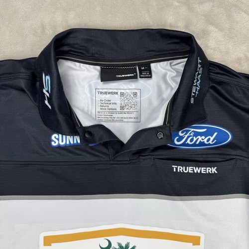Josh Berry #4 2024 Harrisons Nascar Team Issued Pit Crew Shirt Truewerk Medium - Picture 4 of 10