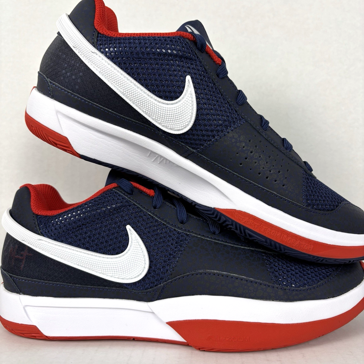 Nike Ja Morant 1 USA Olympics Mens Blue White Red Shoes Basketball FQ4796-403 Where to Buy the Nike Ja 1  main image 4