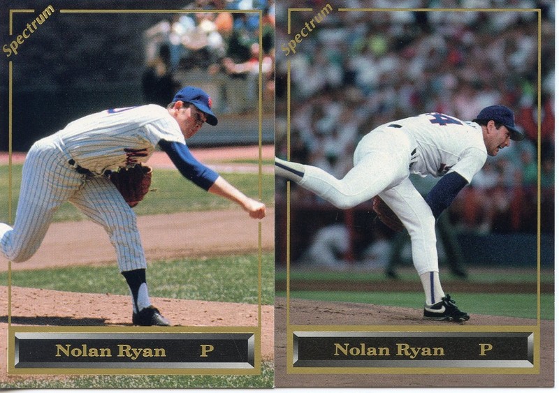 1993 Spectrum Holdings Group For Promotional Use Only Lot (2) Nolan Ryan