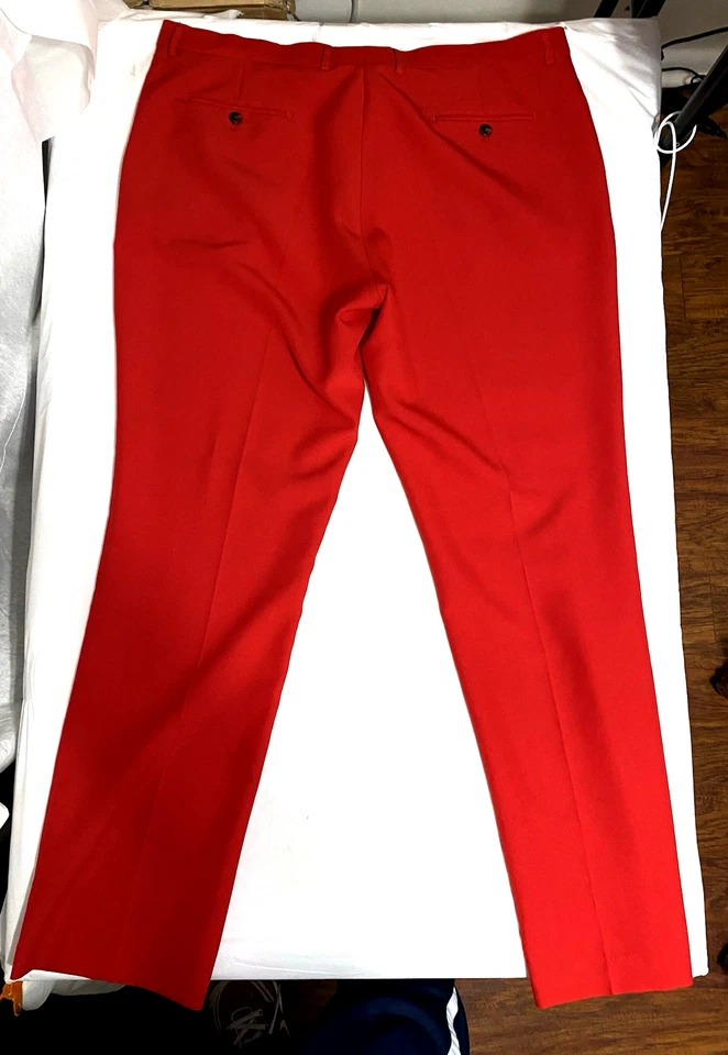 Shinesty 42x36 Red Rockets Pantalones Santa Claus, Payaso, Elvis, Golf Foto 4 de 4