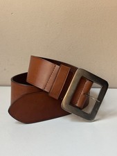 vintage chicos belt Brown Leather Size M/L