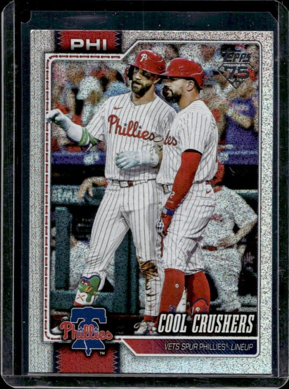 2026 Topps Cool Crushers Sandglitter #197 Phillies