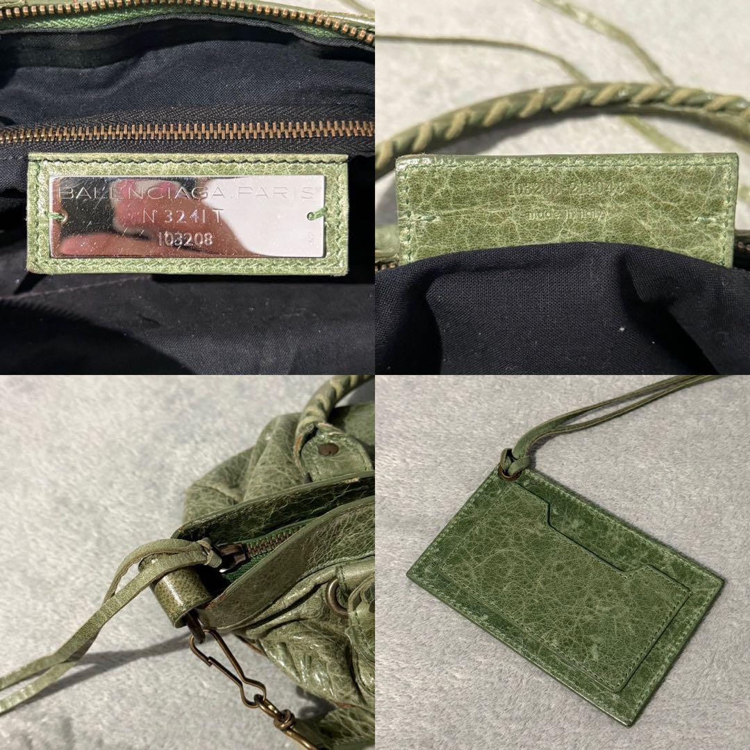 バッグ Balenciaga The First Shoulder Bag Khaki Balenciaga 2way Handbag Shoulder Bag The First Khaki Leather
