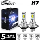 H7 LED Headlight Bulbs Conversion Kit High Low Beam 10000K Super White Bright