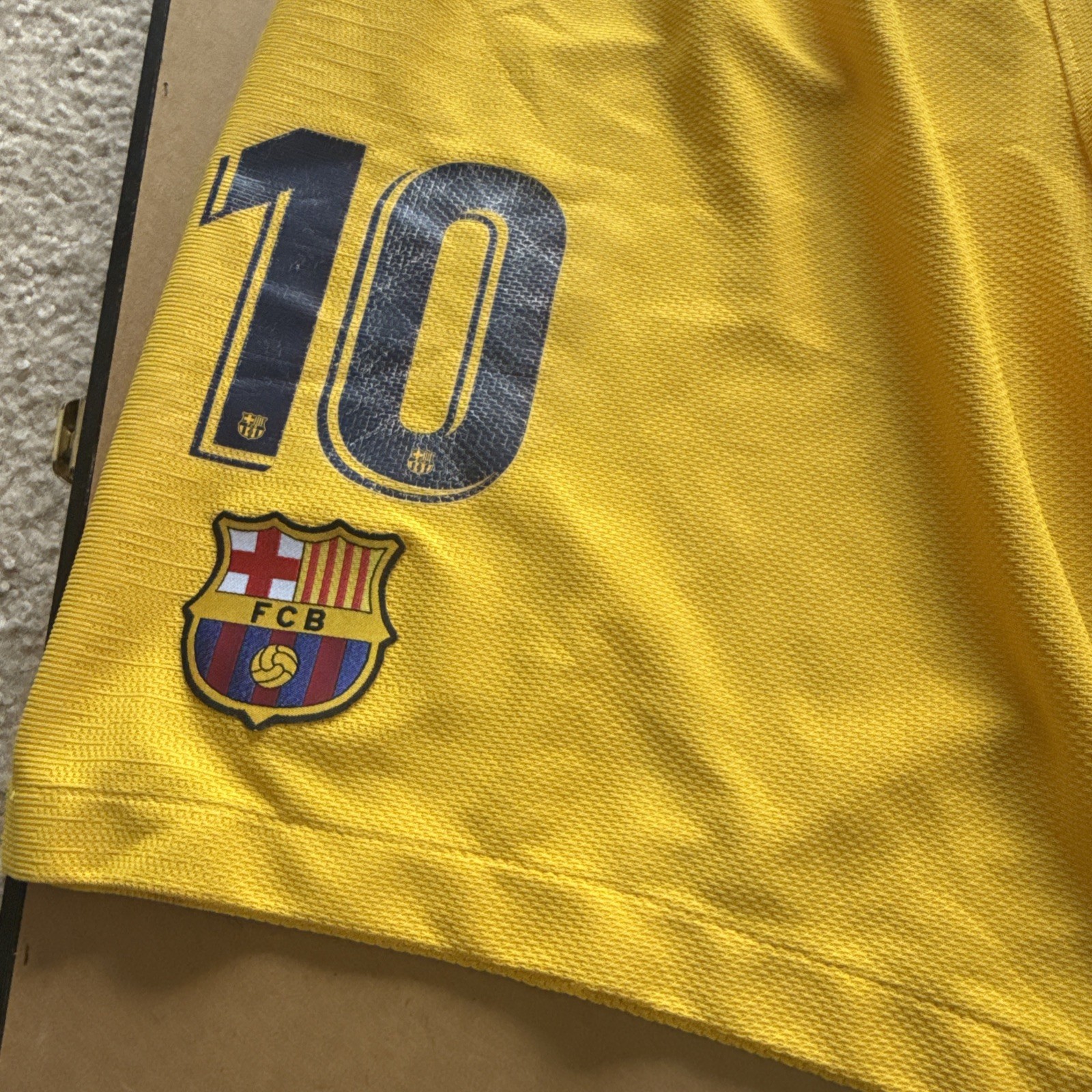 2019-2020 Lionel Messi FC Barcelona Match Worn/Used Shorts | MEARS Authentic I