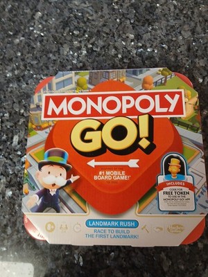Monopoly GO! Board Game - Landmark Rush, Inspired by the #1 Mobile Board Game