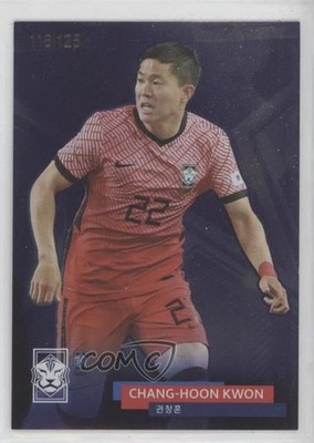 2022 Panini KFA Korean National Team Purple 116/125 Chang-hoon Kwon 0zq6