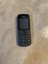 Nokia 100 RH-130 Cell Phone Single Sim Vintage Black Collectible Phone Untested