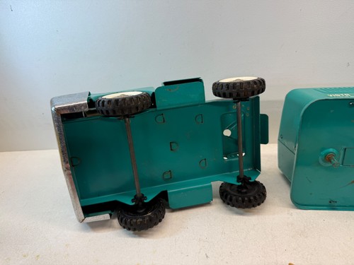 Vintage Structo Vista Kuppel Pferd Van LKW & Anhänger mit Pferden 60er Jahre - Bild 23 von 24