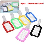 Easily Spot and Identify Your Luggage with These Handy ID Tags Set of 4