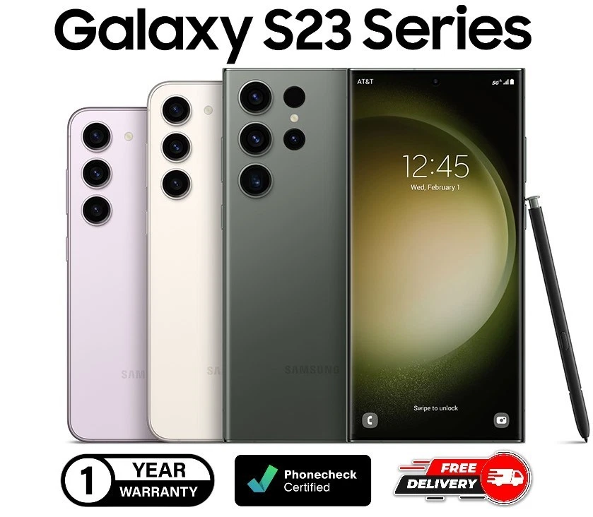 Samsung Galaxy S23 S23+ S23 FE S23 Ultra - 128GB 256GB - US Version