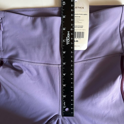 Fabletics High-Waisted Cold-Weather Pocket Legging Damen Gr. XS /4 Lila Neu mit Etikett - Bild 8 von 10