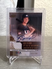 YASMANI GRANDAL Rookie Auto Jersey Card #/799 - 2009 Upper Deck USA Future Watch. rookie card picture