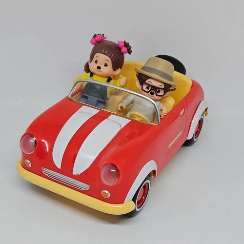 Monchhichi And Willow in Car Figurine Sekiguchi Rare Hard To Find
