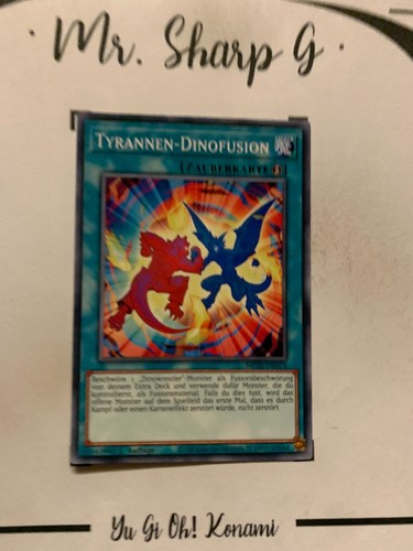 TYRANNEN-DINOFUSION - 1. AUFLAGE MP20-DE074 DEUTSCH Yu-Gi-Oh! CARD COMMON 2020 - Picture 2 of 6