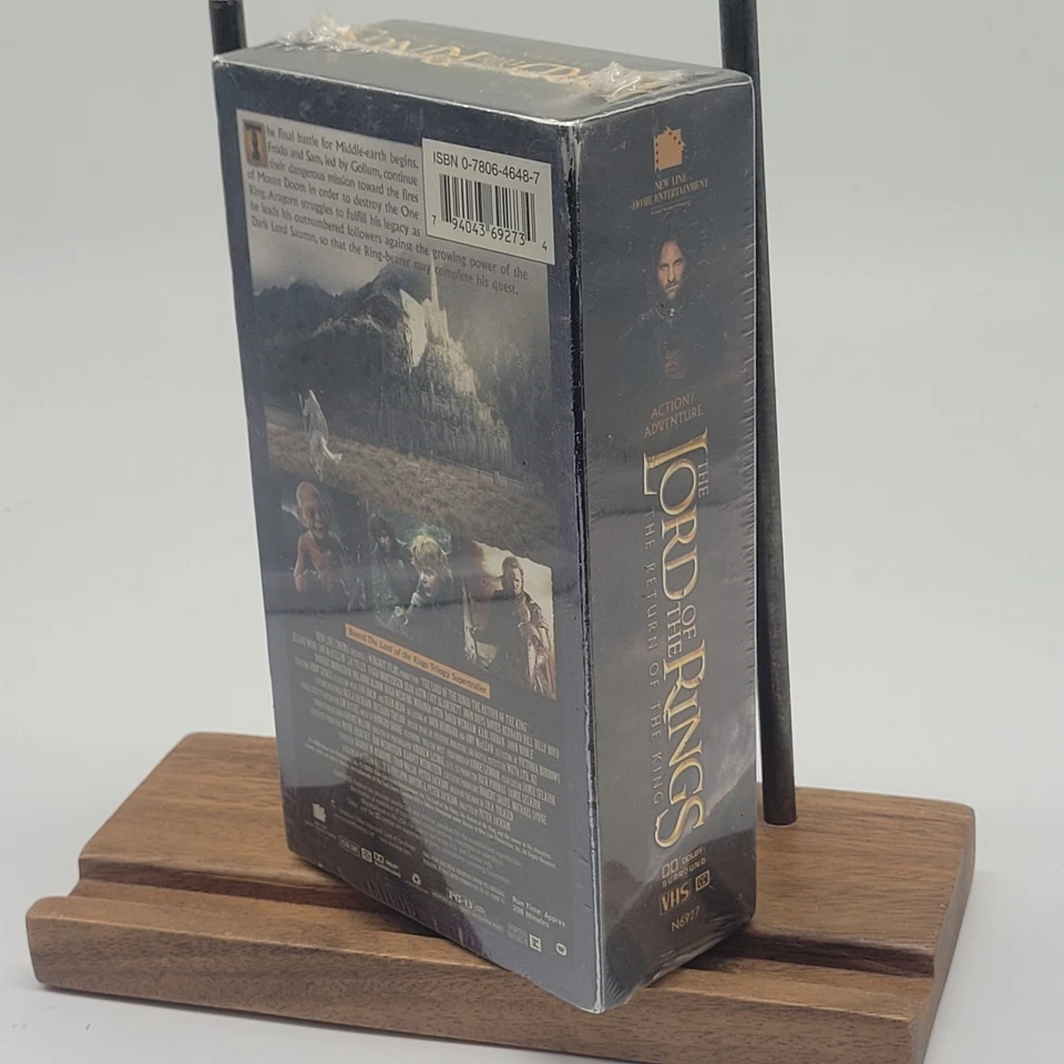 Новая запечатанная видеокассета The Lord of the Rings: The Return of the King 2x - Изображение 4 из 4