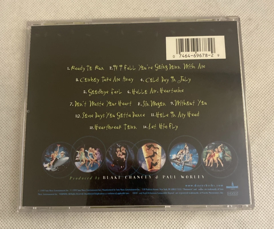 Fly - Audio CD By Dixie Chicks -GOOD Foto 2 de 4