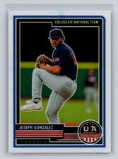 Joseph Gonzalez 2023 Panini Stars & Stripes USA Baseball #68