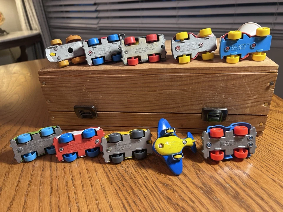 Lote De Colección Años 80 Playskool Plaza Sésamo Coches Diecast Big Bird Ernie Bert Grove Foto 2 de 2