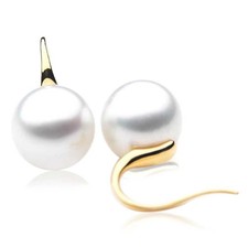 11 mm Pacific Pearls® Australian South Sea Pearl Earrings Vintage Pearl Earrings