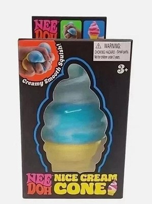 NeeDoh NICE CREAM CONE Ice Cream Squishy Toy 2026 NEE DOH Stress Ball