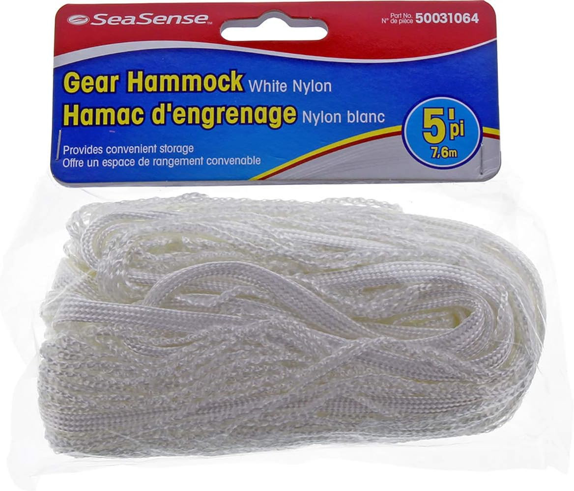 Nylon Gear Hammock, White