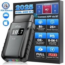 2025 XTOOL A30M V2.0 Bluetooth Bidirectional OBD2 Scanner Full System Diagnostic