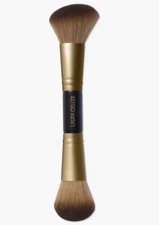 Laura Geller Makeup Brush Dual-Ended BLUSH + BRONZER Brush Cheek.