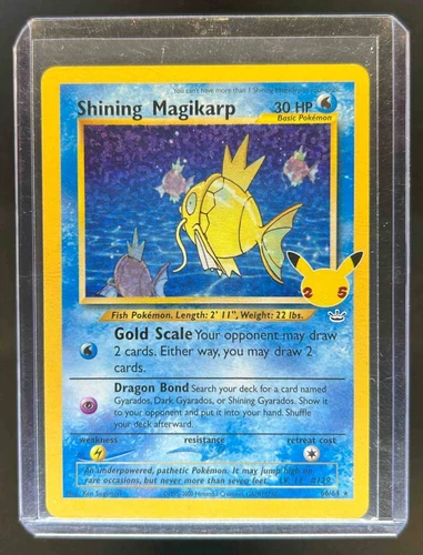 2021 Pokemon Celebrations Shining Magikarp Classic Collection Holo Rare #66/64