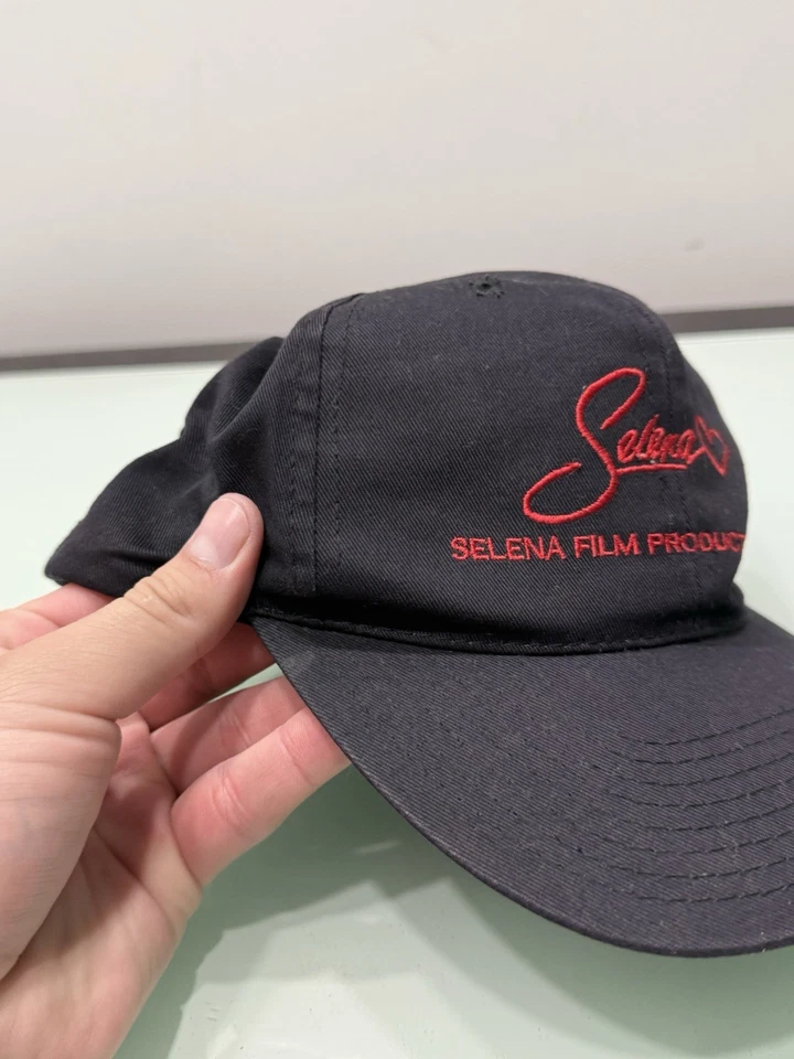 Sombrero de equipo de película comercial Selena Coca Cola de colección de los años 90 (raro) director Foto 3 de 4