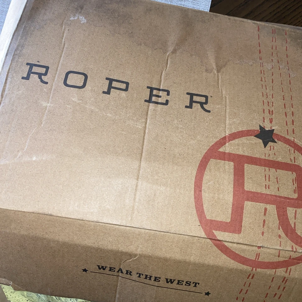 Botas informales Roper Gum pegatina punta redonda chukka para hombre marrón 09-020-0606-0320 Foto 4 de 4