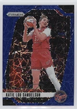 2024 Panini Prizm WNBA Blue Velocity Prizm Katie Lou Samuelson #128