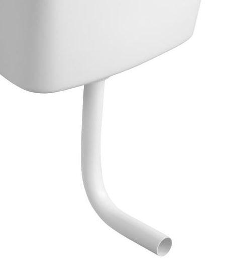 S459201 Armitage Shanks Plastic Flush Pipe Kit White finish