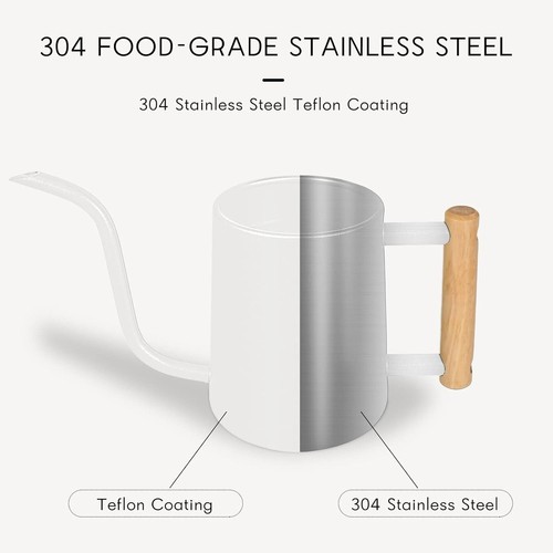 Indoor Plant Watering Can, 35 oz (1000 ml) Stainless Steel with Long Spout - Picture 23 of 25