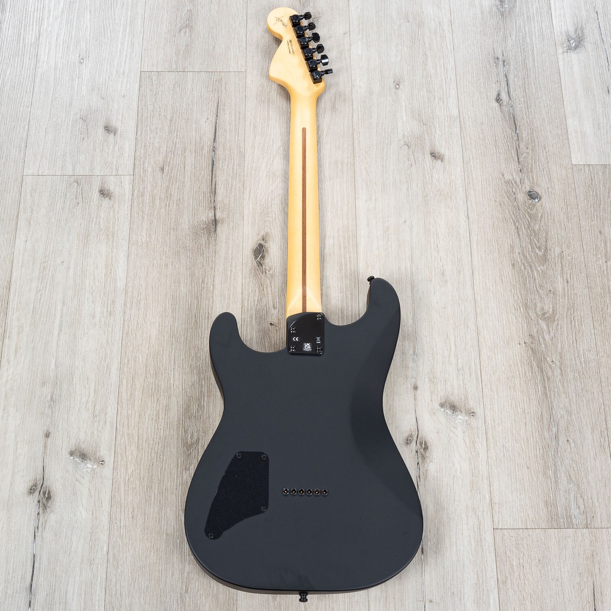 Fender Jim Root Stratocaster Guitar, EMG Pickups, Ebony