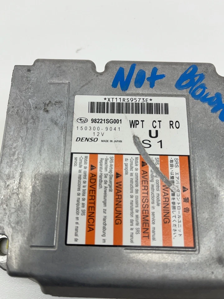 Módulo de control transparente Subaru Forester 98221SG001 2014-2016. Foto 2 de 4