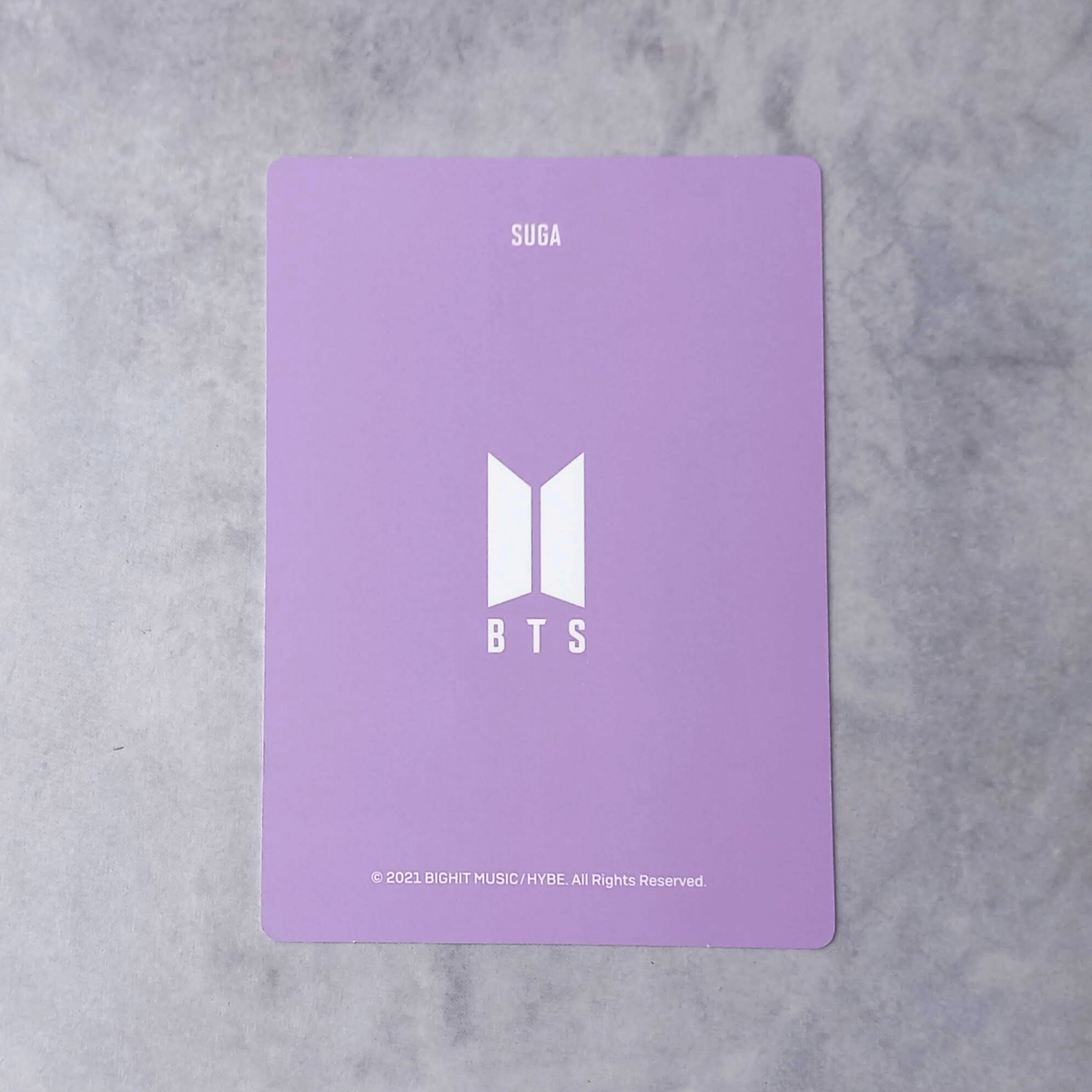 BTS Army Membership Merch Box #3 Official Photo Card Sticker