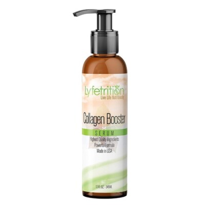 Lyfetrition Collagen Booster SerumAnti-Aging Face Serum 12ozl New